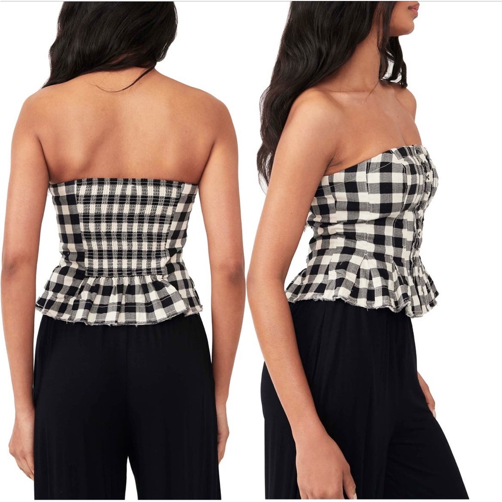 ***SOLD***Free People Lights Out Corset Top - Picture 6 of 17
